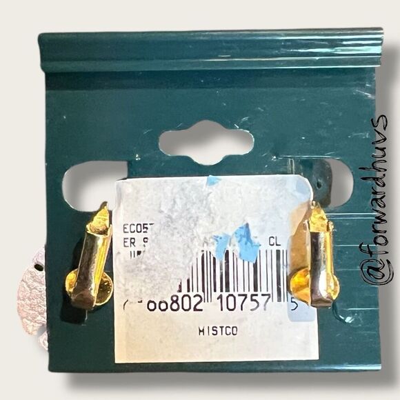 Bundle Sale 3 for $15 | Genuine Shell Clip-On Earrings – 3/4 Inch - Picture 4 of 6